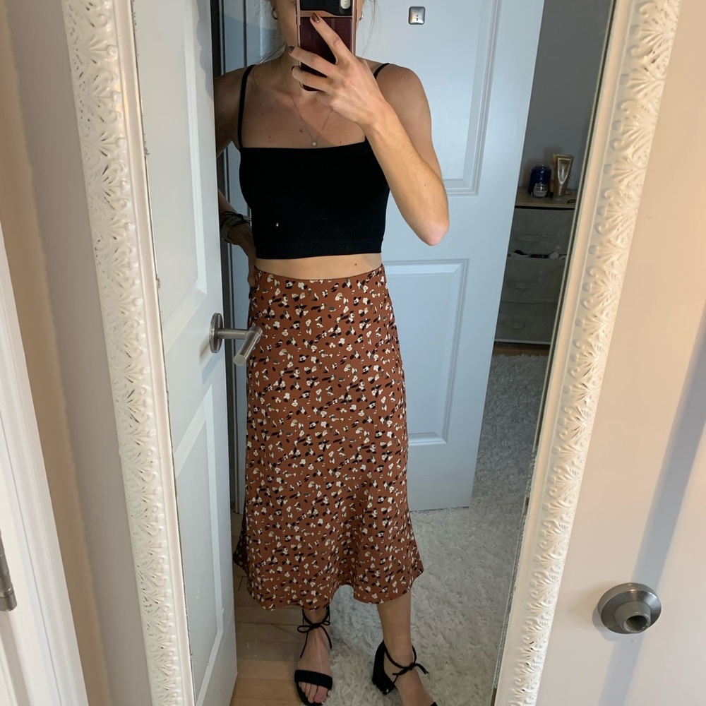 Sanctuary Everyday Printed Midi Skirt